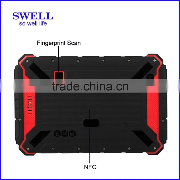 Subaru Phablet 10 Inch 4g Labour Management 1G+16G 8inch T82 15000Mah Battery NXP547 NFC Built in Fingerprint Waterproof Tablet photo-4