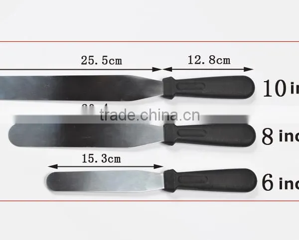 Cake Icing Spatula Decorating Supplies Smooth Filling Flat Scraper photo-3