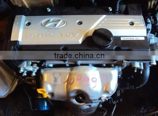 USED ENGINE COMPLETE GASOLINE G4EC EURO-3-4 ASSY-SUB FROM MOBIS 1998-2003 MNR photo-6