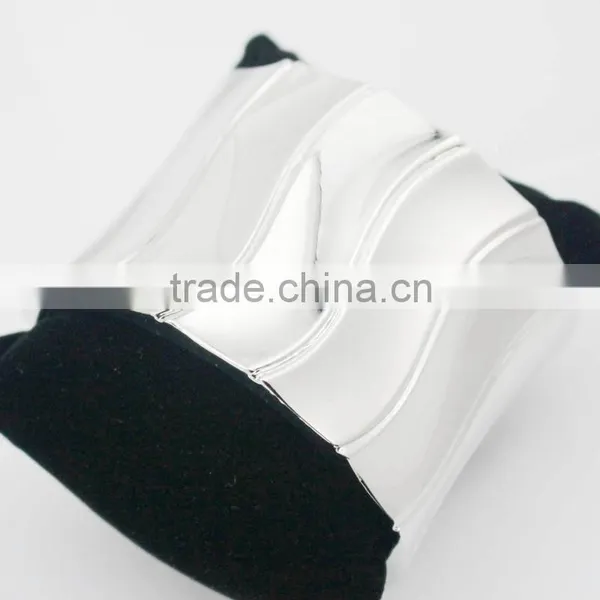 Fashion Design Punk Alloy Bracelet Mirror Polished Tube Bangle Bracelet photo-2