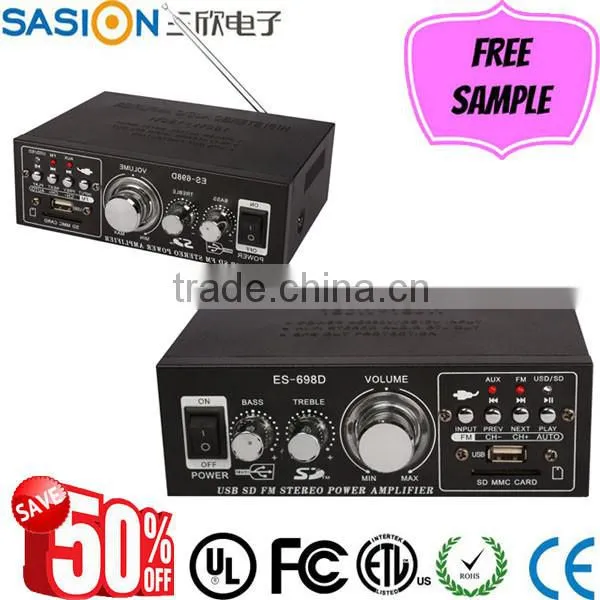 SASION Korea Car Amplifier ES - 698D Stereo Amplifier Professional Power Amplifier
