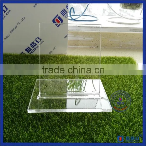 Clear Desktop Cell Phone Holder/acrylic Mobile Phone Stands photo-2