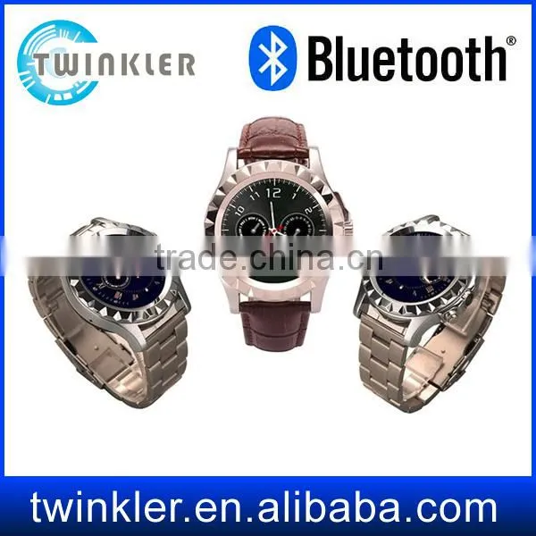 1.5" LCD Touch Screen Wireless Silver Bluetooth Smartwatch in Android System