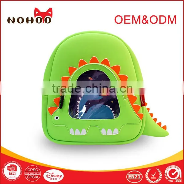 1-8 years old cute kids zoo animal backpack China factory