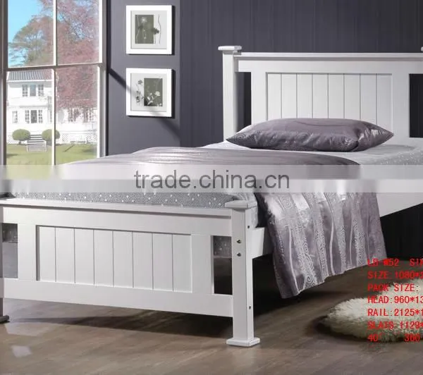 Wooden Single Bed