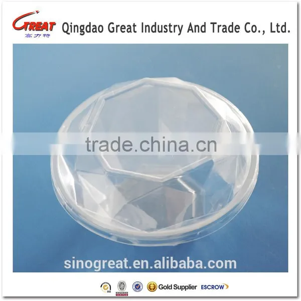 PET Plastic Type and Tray Type Fruit Salad Packaging Tray photo-5