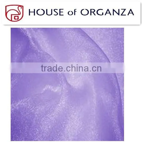 2014 High Quality Violet Organza Table Runner