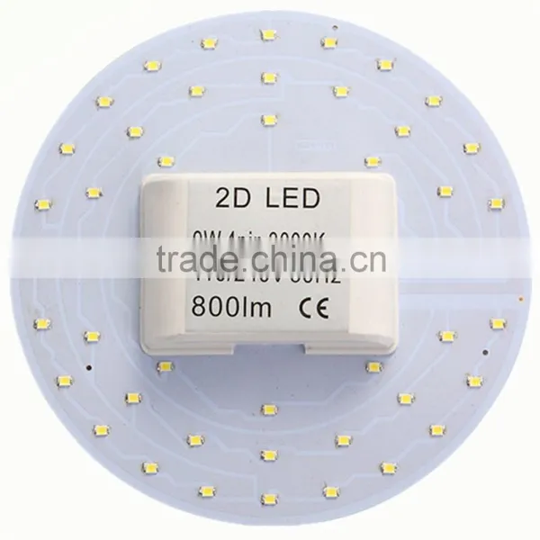 15W AC LED Module Pcb ac Led With 2835 Ceiling LED Perfectly Retrofiting 2D Lamp With Magnet Installation photo-2