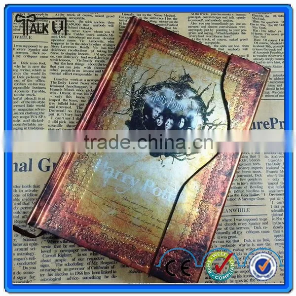 Hot Sale Cartoon Design Harry Potter Student Hardcover Notebook, Various Style Personalized Diary Notebook