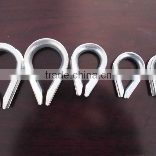 Hot-dip Galvanized Wire Rope Thimble