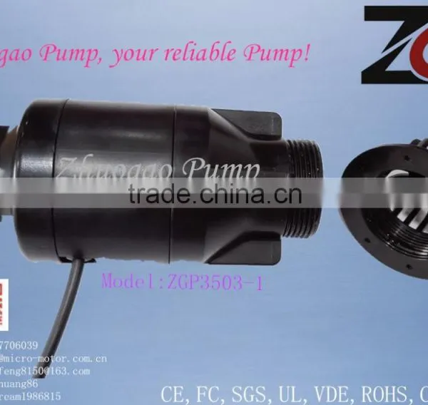DC 24v Solar Submersible Water Pump (CE, UL, ROHS, VDE, FC, CCC Low Power Consumption, Safe and Low Noise) photo-4