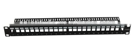 24 ports FTP blank patch panel
