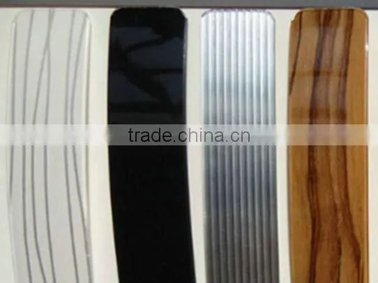 Scratch Resistant Pvc Banding for Cabinet Door