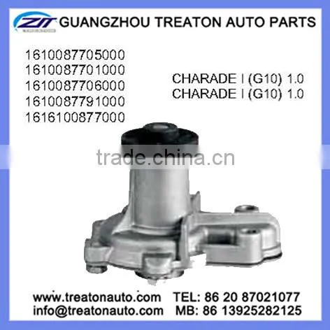WATER PUMP FOR DAIHATSU CHARADE I(G10)1.0L 1610087705000 1610087701000 1610087706000 1610087791000 1616100877000