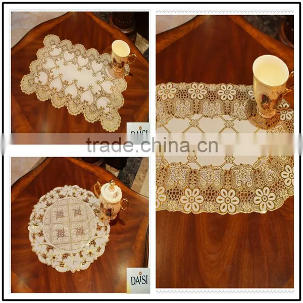30x46 Gold and Silver Placemat photo-3