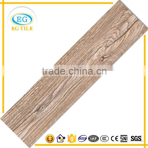 150x600 Italy Slip Resistant Porcelanato 3d Matte Inkjet Wood Grain Floor Tile