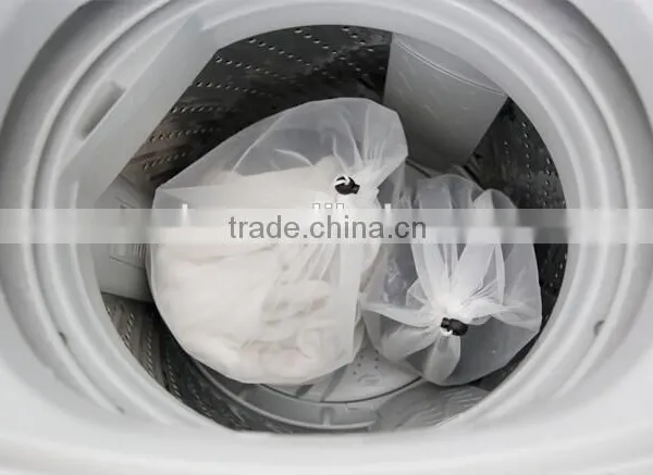 YIWU RODA 100%polyester Fine Mesh Durable Draw String Washing Bag photo-2