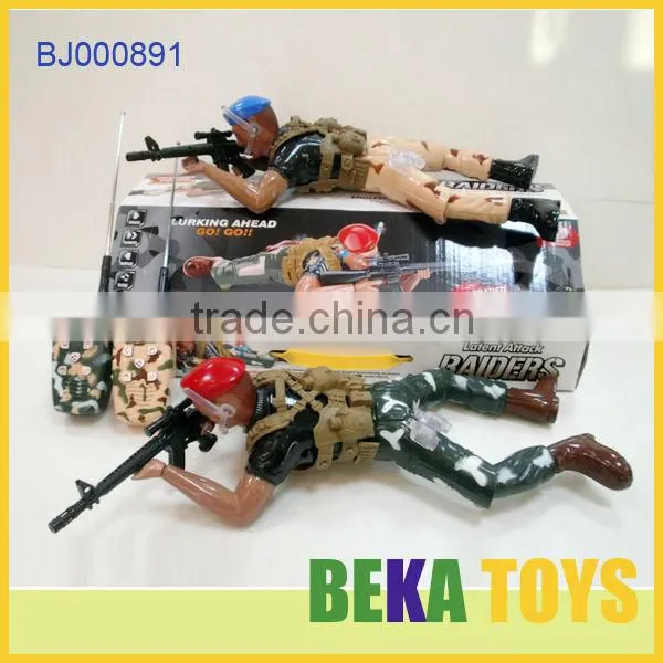 Kids Toys Electric Moving Toys Painted Plastic Corps Action Figure Soldier photo-2