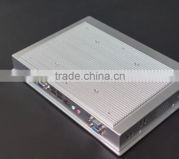 Aluminum Front Bezel IP65 10.4'' Capacitive Touch Fanless Panel PCs photo-3