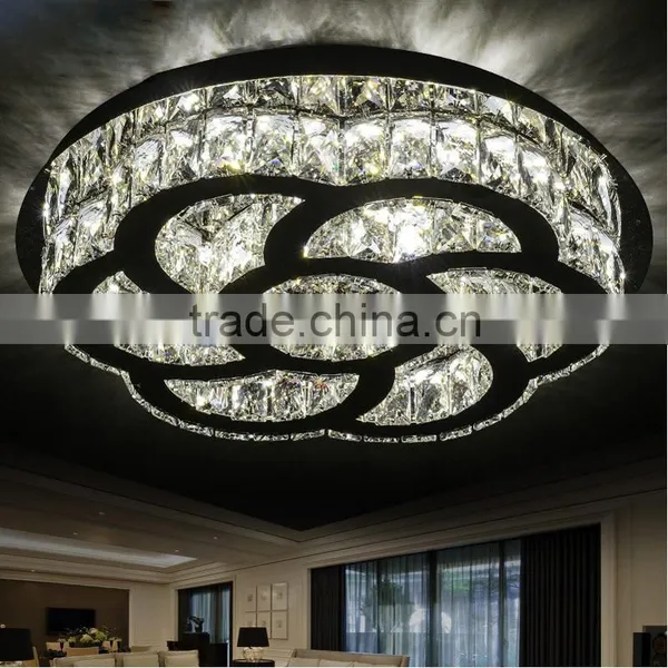 Stainless Steel Wedding Decoration Crystal Chandelier K9 Crystal Chandelier Lighting photo-2