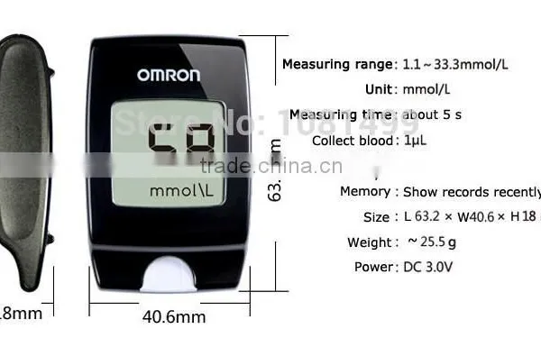 Hot Sales Health Care Blood Sugar Tests Glucometer Blood Glucose Meter Strips Measurement of Blood Sugar photo-5