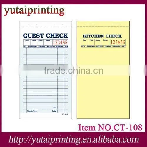 Wedding Guest Check Book