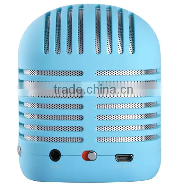 Cool Microphone Design, Wholesale Multi-color MINI Wireless Bluetooth Speaker for MP3/ipad/iphone, photo-5