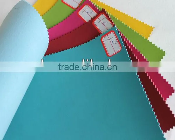 New Artificial Leather Nubuck pu Leather for Shoes and Bags