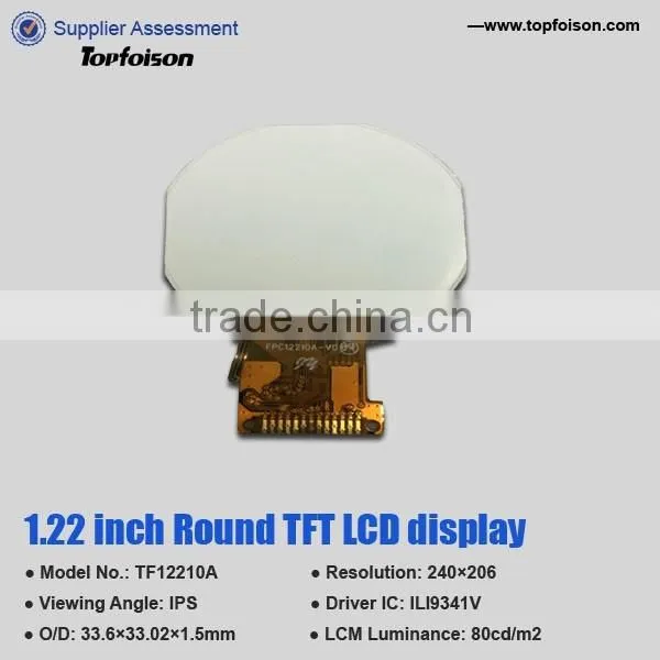 1.22inch Tft Replacement Tft Screen Lcd Display TF12210A for Mobile Phone Products photo-2