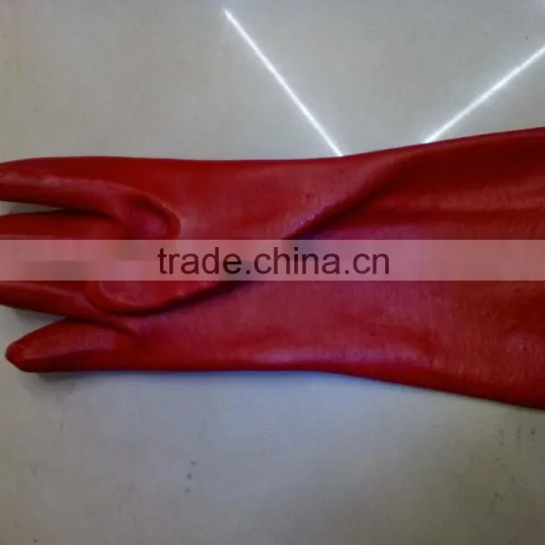 PVC Red Gloves China Supplier photo-2