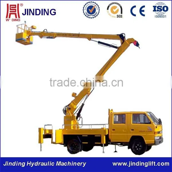 Truck Bed Fixed Hydraulic Boom Lift Platform for Rental and Dealing photo-4
