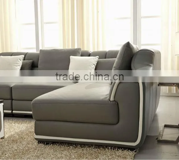 African Style Home Indoor Furniture Green Leather Sofa photo-5