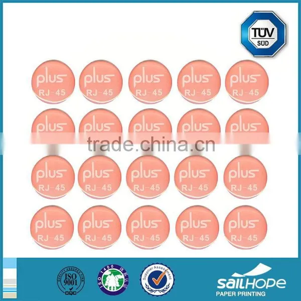 Unique Newest Adhesive Label Cosmetics Stickers