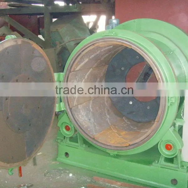 Rotary Drum Shot Blasting Machine / Automatic Machine Rotary Drum Blasting Cleaning Equipment