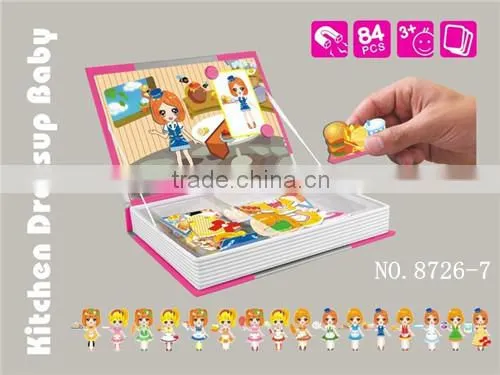 New Listed! Baby Kitchen Clothing Dress Puzzle Series Education Toy for Kid