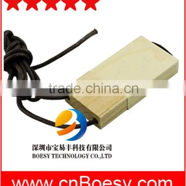 Best Quality 2016 Most Popular Wooden Lanyard Usb Memory Drive photo-3