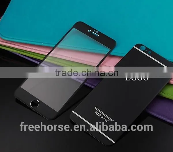 3D Full Cover Titanium Alloy Color Tempered Glass Screen Protector For IPhone 6 6plus photo-4