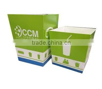 Custom Printed Disposable Popcorn Box
