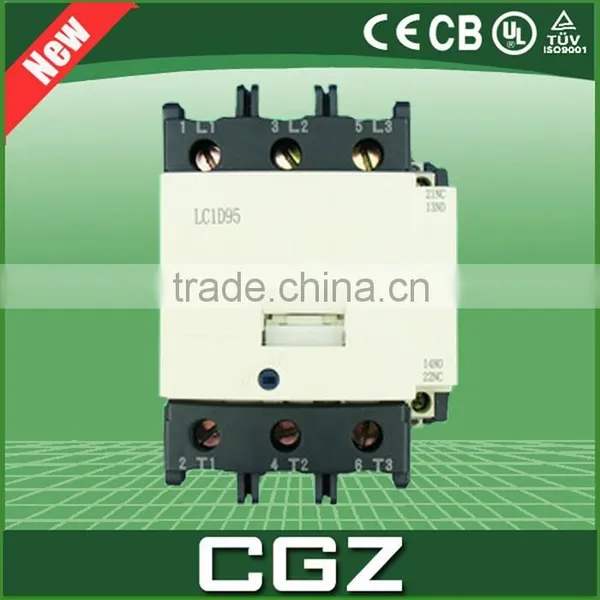 cngz CJT1 220V-380V air ac modular contactor 95A
