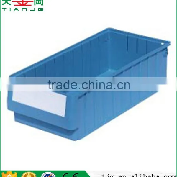 TJG-RK6214 Plastic Storage Bin In Warehouse, Plastic Stackable Storage Shelf Bins photo-2