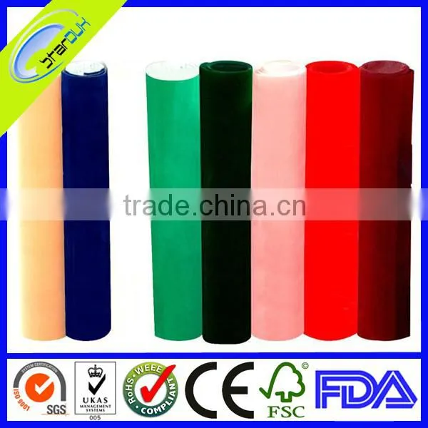 Adhesive Velvet Flocked Paper With Different Colors photo-3