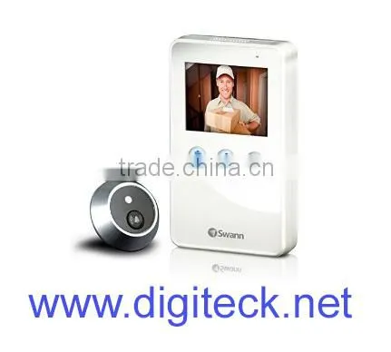 SWN29 - SWANN DOOREYE CAMERA DOOR INTERCOM 2.8'' LCD MONITOR WEATHER RESISTANT WITH RECHARGEABLE BATTERY
