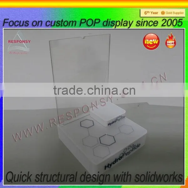 Acrylic Counter Essential Oil Display Rack in Cosmetcs Stores photo-2