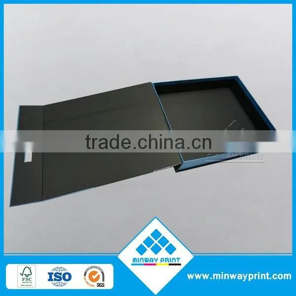 2014 Hot Sale Matte Lamination Handmade Rigid Cardboard Box Paper Gift Box With Lid Fasion Style photo-2