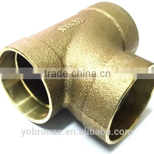 Good Quality and Made in Taiwan Bronze Casting DWV Copper Tee photo-6