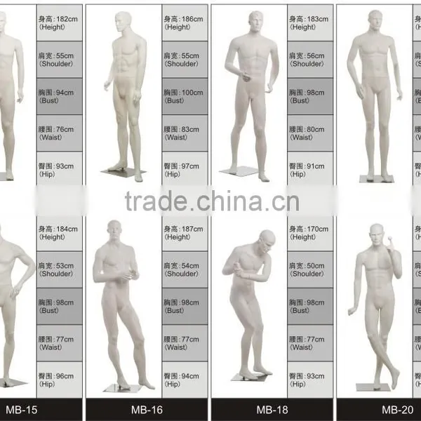 New Style High Quality Brand Clothes Display Custom Sexy Lifelike Male Mannequins photo-2