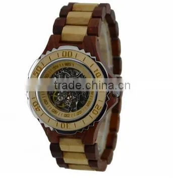High Quality Latest Quartz Wooden Watch for Mens Wrist Watches photo-5