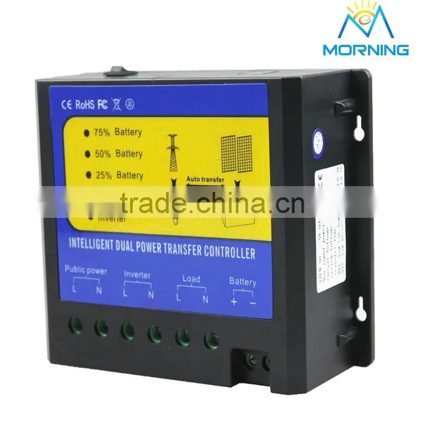 Automatic transfer controller for solar system