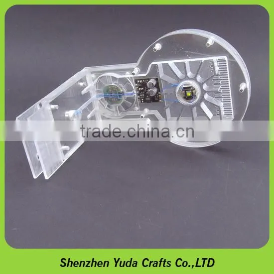 Custom Machining Acrylic Material Part CNC Engraving Box With Precision Routing Service photo-2