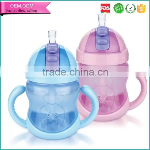 240ml Baby Training Cup Baby Water Bottle With Straw